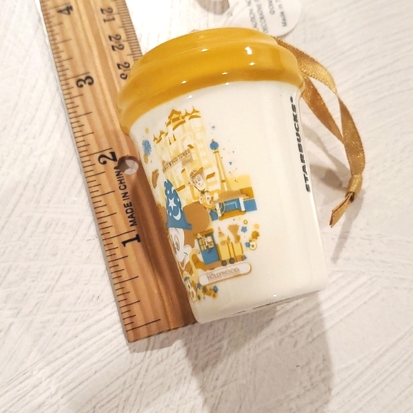 STARBUCK'S Hollywood Studios ornament decor espresso size Mickey Mouse WDW - Picture 6 of 6